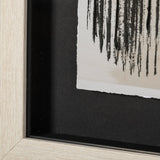 Wool and Silk I by Tom Reeves a Hand Embellished Textured Framed Art Print Matted under Glass by Mercana at Eve Furniture