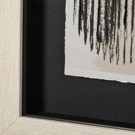 Wool and Silk I by Tom Reeves a Hand Embellished Textured Framed Art Print Matted under Glass by Mercana at Eve Furniture