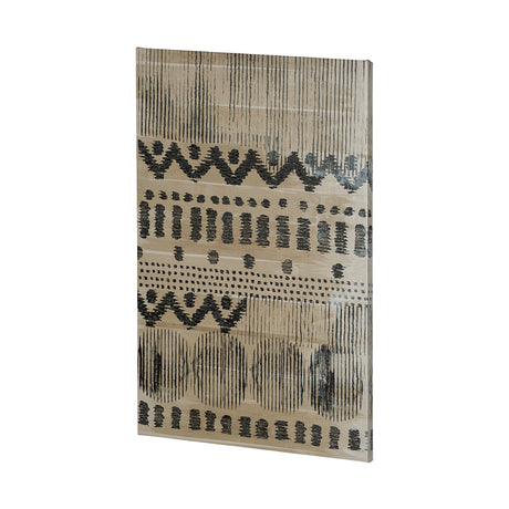 Wool and Silk II by Tom Reeves a Hand Embellished Textured Canvas by Mercana at Eve Furniture