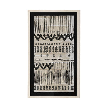 Wool and Silk II by Tom Reeves a Hand Embellished Textured Framed Art Print Matted under Glass by Mercana at Eve Furniture