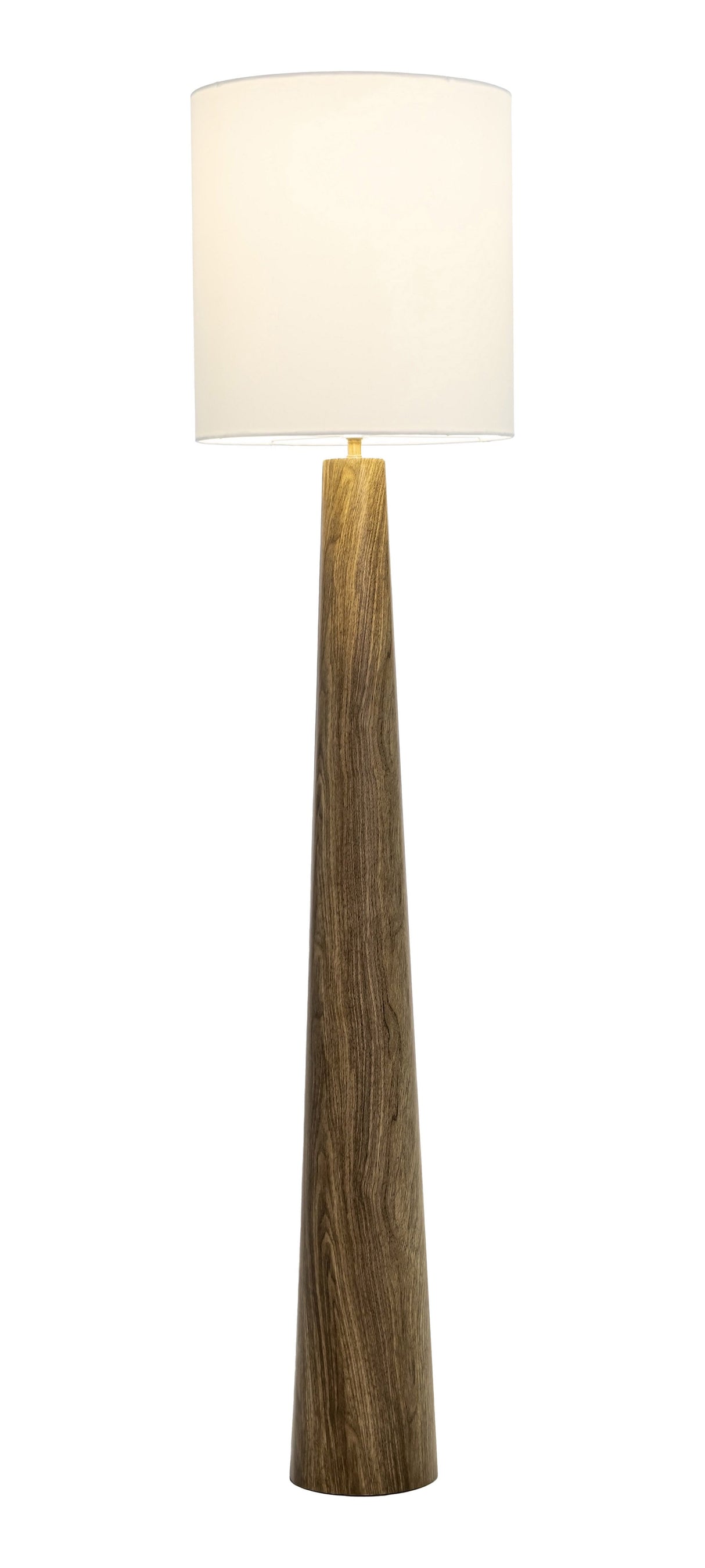 Woonari Brown Solar Floor Lamp by Zuomod at Eve Furniture