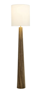 Woonari Brown Solar Floor Lamp by Zuomod at Eve Furniture