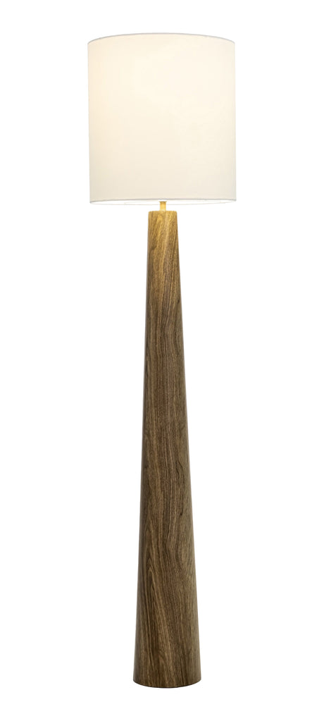 Woonari Brown Solar Floor Lamp by Zuomod at Eve Furniture