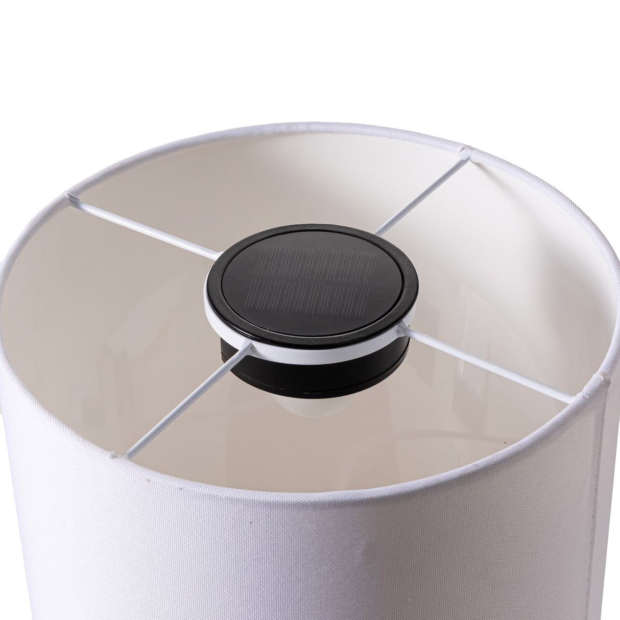 Woonari Brown Solar Table Lamp by Zuomod at Eve Furniture