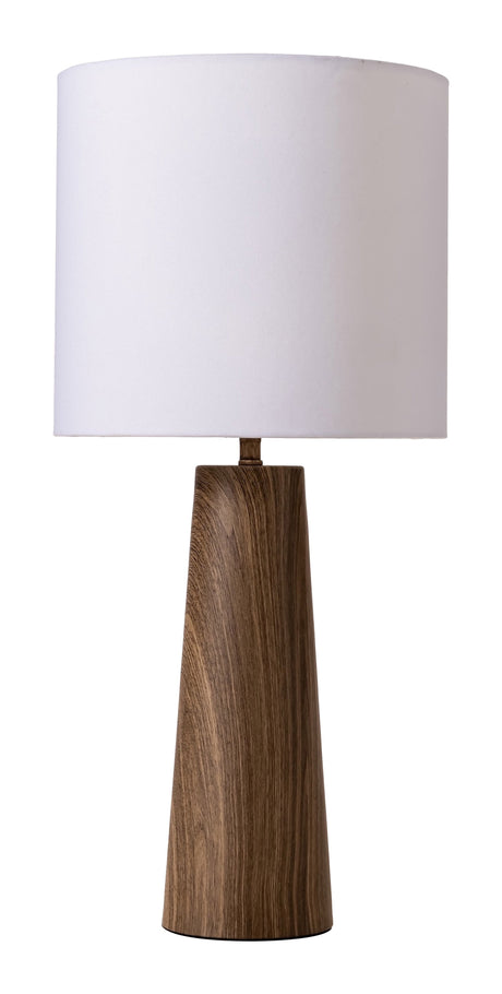 Woonari Brown Solar Table Lamp by Zuomod at Eve Furniture