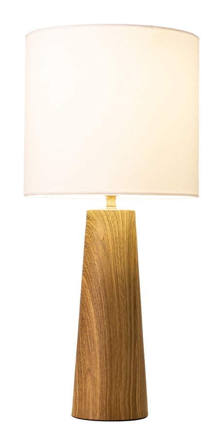 Woonari Brown Solar Table Lamp by Zuomod at Eve Furniture
