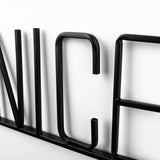 Work Hard and Be Nice Sign by Mercana at Eve Furniture