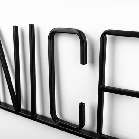 Work Hard and Be Nice Sign by Mercana at Eve Furniture