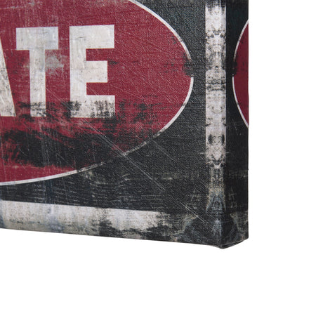 Work Like a Captain by Mercana Studio a Hand Embellished Textured Canvas by Mercana at Eve Furniture