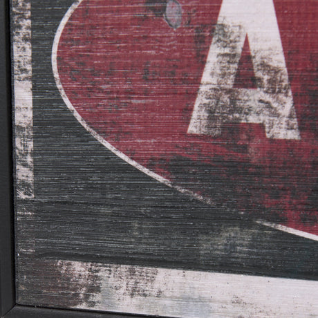 Work Like A Captain by Mercana Studio a Hand Embellished Textured Framed Art Print by Mercana at Eve Furniture
