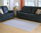 Worthley Gray Washable Medium Rug by Ashley at Eve Furniture