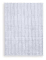 Worthley Gray Washable Medium Rug by Ashley at Eve Furniture