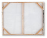 Worthner Tan/Gray/White Wall Art by Ashley at Eve Furniture