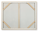 Worthney Blue/White/Brown Wall Art by Ashley at Eve Furniture