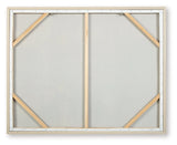 Worthney Blue/White/Brown Wall Art by Ashley at Eve Furniture