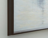 Worthney Blue/White/Brown Wall Art by Ashley at Eve Furniture