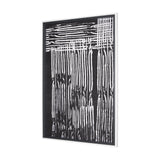Woven Lines II by Mercana Studio a Hand Embellished Textured Framed Art Print by Mercana at Eve Furniture