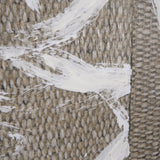 Woven Textile by Mercana Studio a Hand Embellished Textured Framed Canvas by Mercana at Eve Furniture
