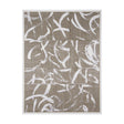 Woven Textile by Mercana Studio a Hand Embellished Textured Framed Canvas by Mercana at Eve Furniture