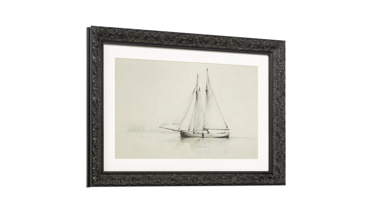 Helm Framed Print With Glass
