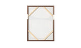 Uma Framed Painting Blue Palette