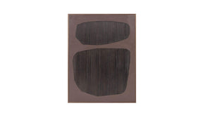Uma Framed Painting Deep Purple Palette