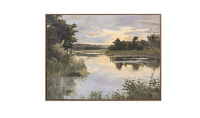 Lakeside Framed Painting