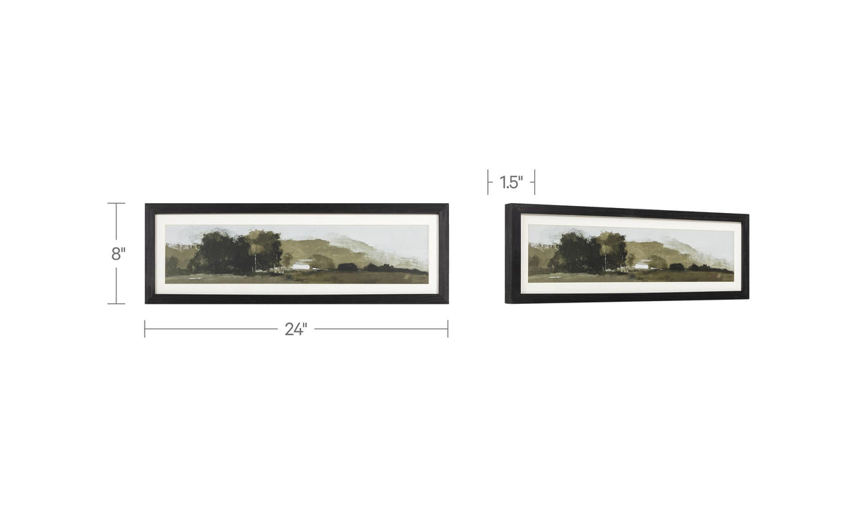 Hathaway Framed Print With Glass