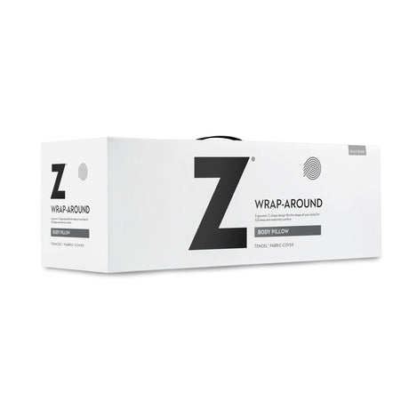 Wrap-Around White One Size Pillow by Malouf at Eve Furniture