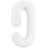 Wrap-Around White One Size Pillow by Malouf at Eve Furniture