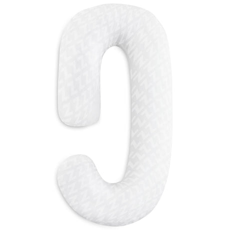 Wrap-Around White One Size Pillow by Malouf at Eve Furniture