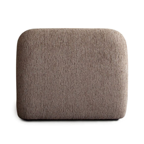 Wren Bark Fabric Armless Chair by Diamond Sofa at Eve Furniture