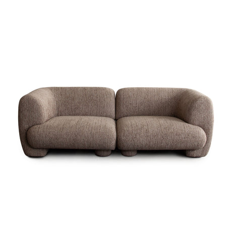 Wren Bark Textured Fabric 2-Piece Sofa by Diamond Sofa at Eve Furniture