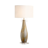 Wren Gold/White Table Lamp (Set of 2) by Crestview at Eve Furniture