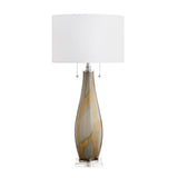 Wren Gold/White Table Lamp (Set of 2) by Crestview at Eve Furniture