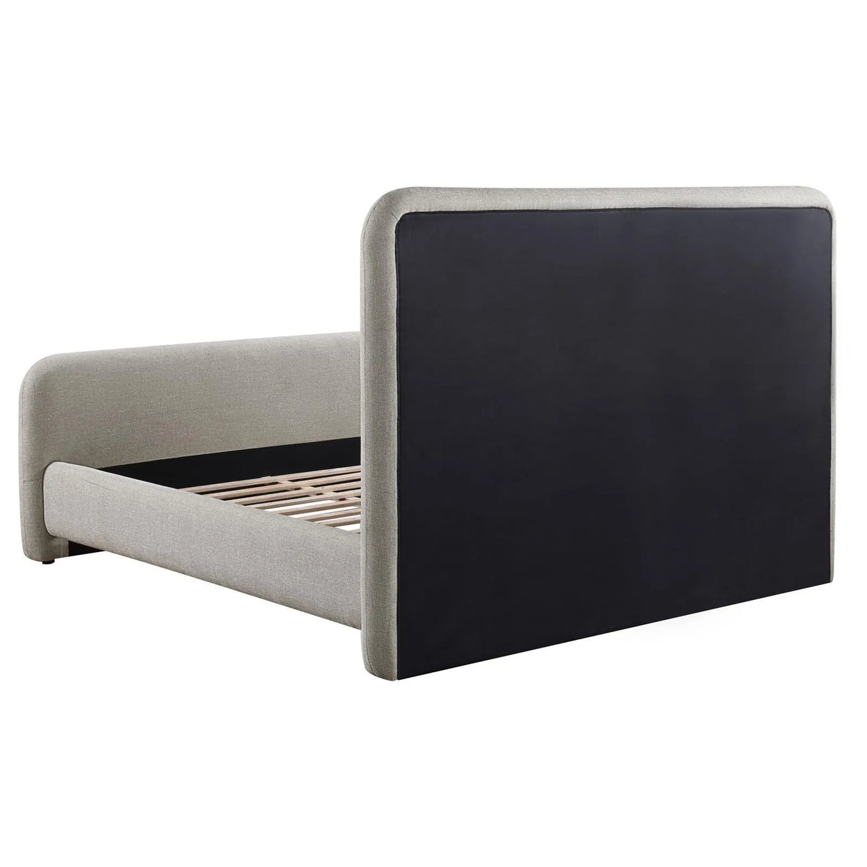 Wren Grey Upholstered Queen Platform Bed by Coaster at Eve Furniture