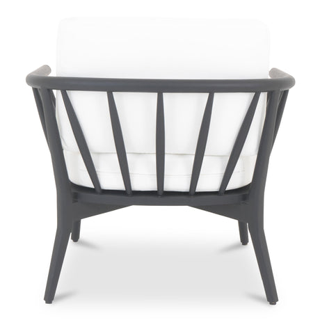 Wren Warm White Outdoor Lounge Chair by MOES at Eve Furniture