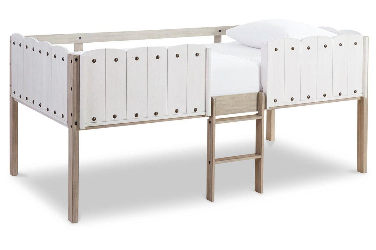 (Special) Wrenalyn Two-tone Twin Loft Bed Frame by Ashley at Eve Furniture