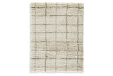 Wrenlow Cream/Brown Large Rug by Ashley at Eve Furniture