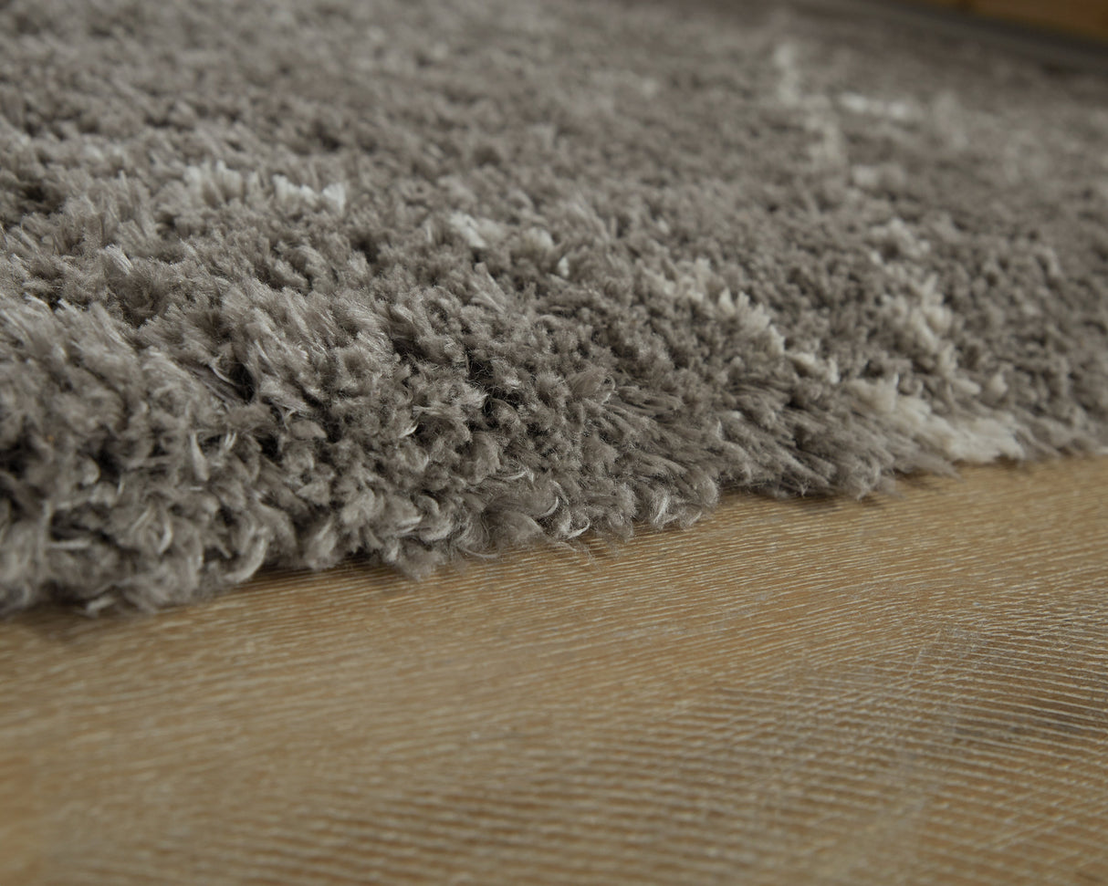Wrenlow Gray/Cream Large Rug by Ashley at Eve Furniture