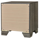 Wright Brown Oak 2-Drawer Nightstand by Coaster at Eve Furniture