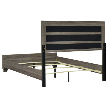 Wright Brown Oak 5-piece California King Bedroom Set by Coaster at Eve Furniture