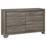 Wright Brown Oak 5-piece California King Bedroom Set by Coaster at Eve Furniture