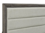 Wright Brown Oak 50-inch Upholstered Eastern King Bed by Coaster at Eve Furniture
