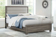 Wright Brown Oak 50-inch Upholstered Eastern King Bed by Coaster at Eve Furniture
