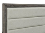 Wright Brown Oak 50-inch Upholstered Queen Bed by Coaster at Eve Furniture