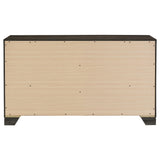 Wright Brown Oak 6-Drawer Dresser by Coaster at Eve Furniture