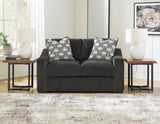 Wryenlynn Onyx Sofa and Loveseat by Ashley at Eve Furniture