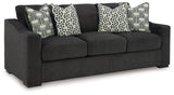 Wryenlynn Onyx Sofa and Loveseat by Ashley at Eve Furniture