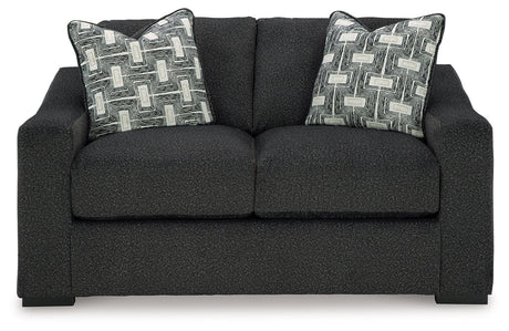 Wryenlynn Onyx Sofa and Loveseat by Ashley at Eve Furniture